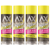 4X - What A Blast! Lemon Car Air Freshener Spray 500ml Car Air Freshener